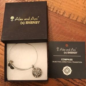 ALEX AND ANI Compass Bangle